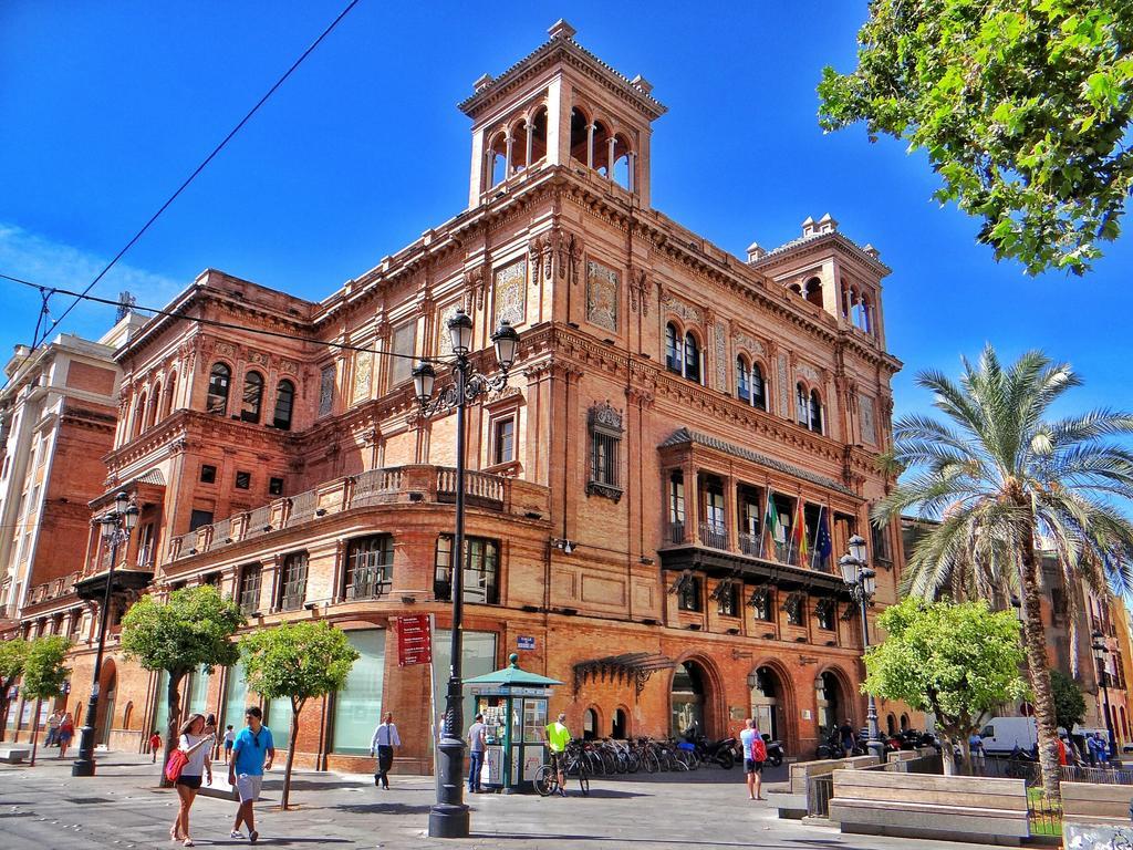 Hostly Acetres 2A-Penthouse In City Center-Fibre-Parking Opt Sevilla Exterior foto